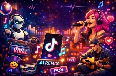 TikTok Music Trends 2026: Viral Songs, AI Remixes & What’s Dominating Right Now